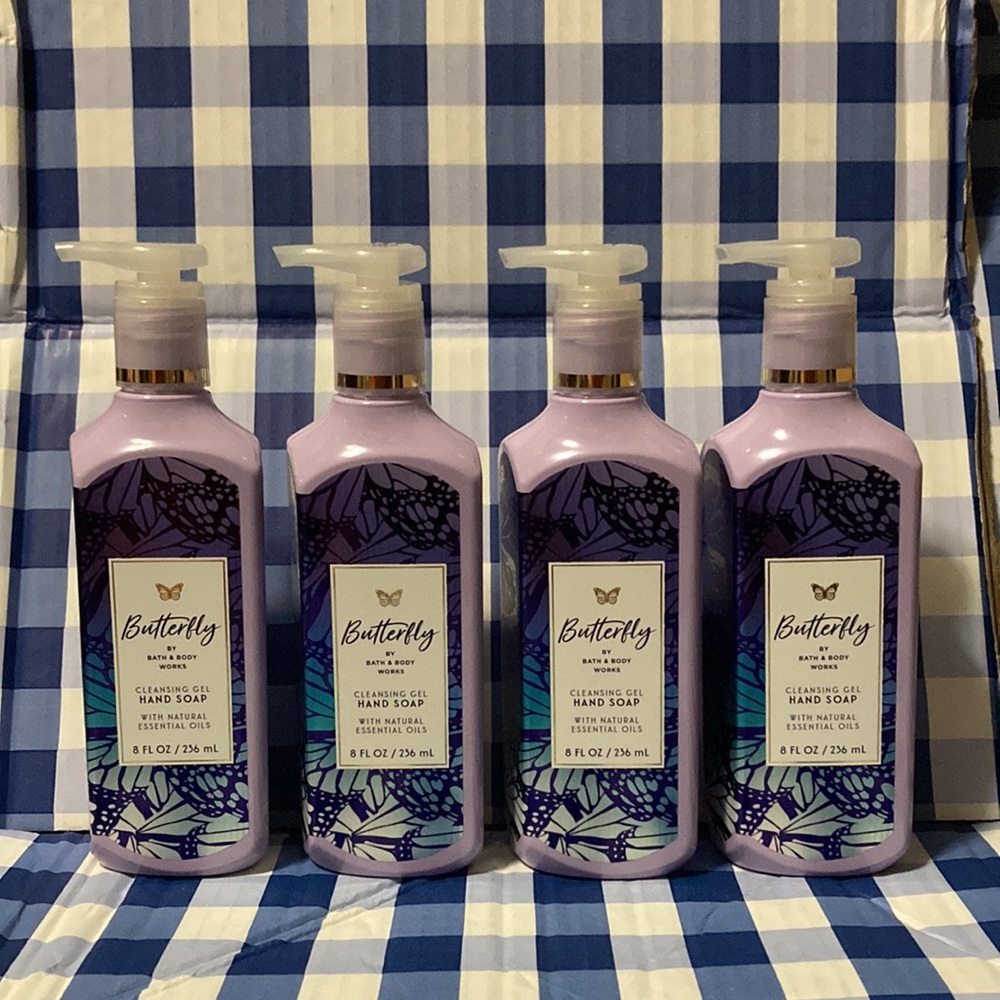 Butterfly Gentle Gel Hand Soaps X4 from bath & body works